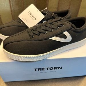 NWT Tretorn Nyliteplus Canvas Lace-Up Retro Sneakers 10